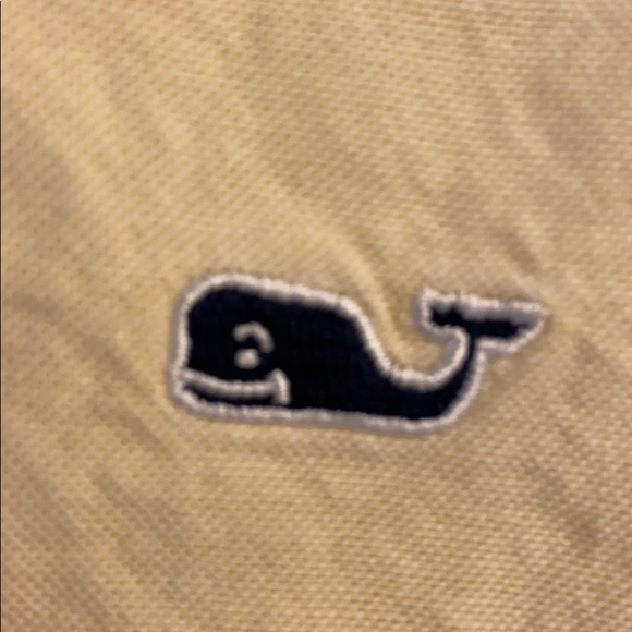 Vineyard Vines Yellow whale shirt EUC - Picture 3 of 4